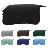 Vidaxl paardendeken zwart 135 cm polar fleece