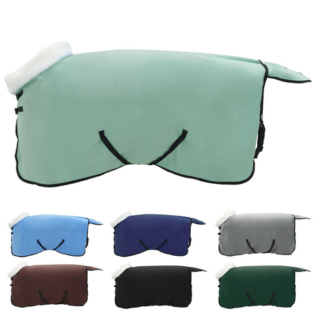 Vidaxl paardendeken volledig donkergroen 105 cm polar fleece