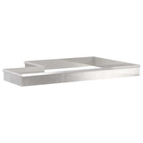 Vidaxl slakkenhekken 16 pcs zilver roestvrij staal