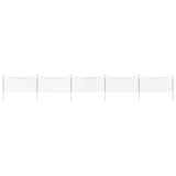 Vidaxl vijverhekken set 5 pcs groen 100 x 50 cm staal