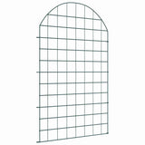 Vidaxl vijverhekken set 8 pcs groen 50 x 80 cm staal