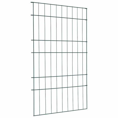 Vidaxl vijverhekken set 8 pcs groen 50 x 80 cm staal