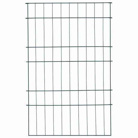 Vidaxl vijverhekken set 8 pcs groen 50 x 80 cm staal