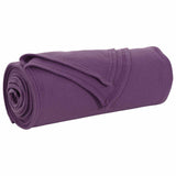 Vidaxl gooi deken paars 240 x 220 cm fleece