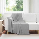 Vidaxl kleden 6 pcs grijs 170 x 130 cm fleece