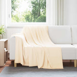 Vidaxl kleden 6 pcs crème 200 x 150 cm fleece