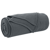 Vidaxl kleden 24 pcs donkergrijs 200 x 150 cm fleece