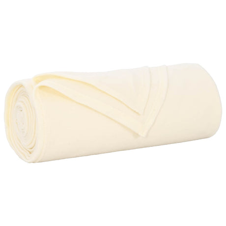 Vidaxl kleden 24 pcs crème 170 x 130 cm fleece