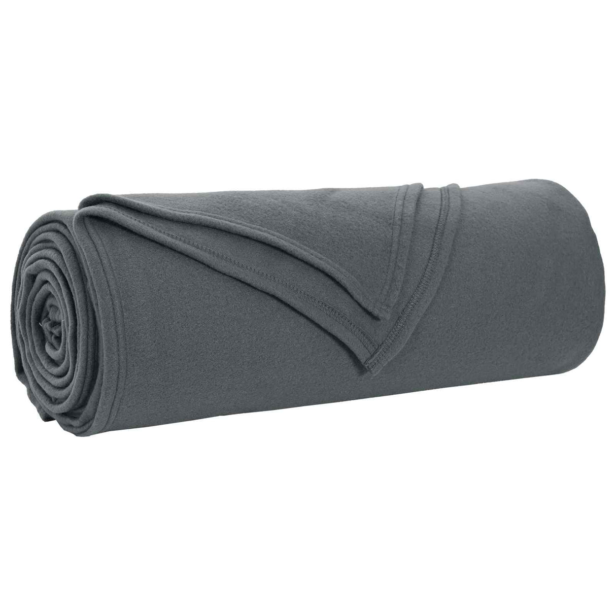 Vidaxl gooi deken donkergrijs 280 x 210 cm fleece