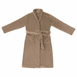 Vidaxl badjas zonder kap kameel s flanel