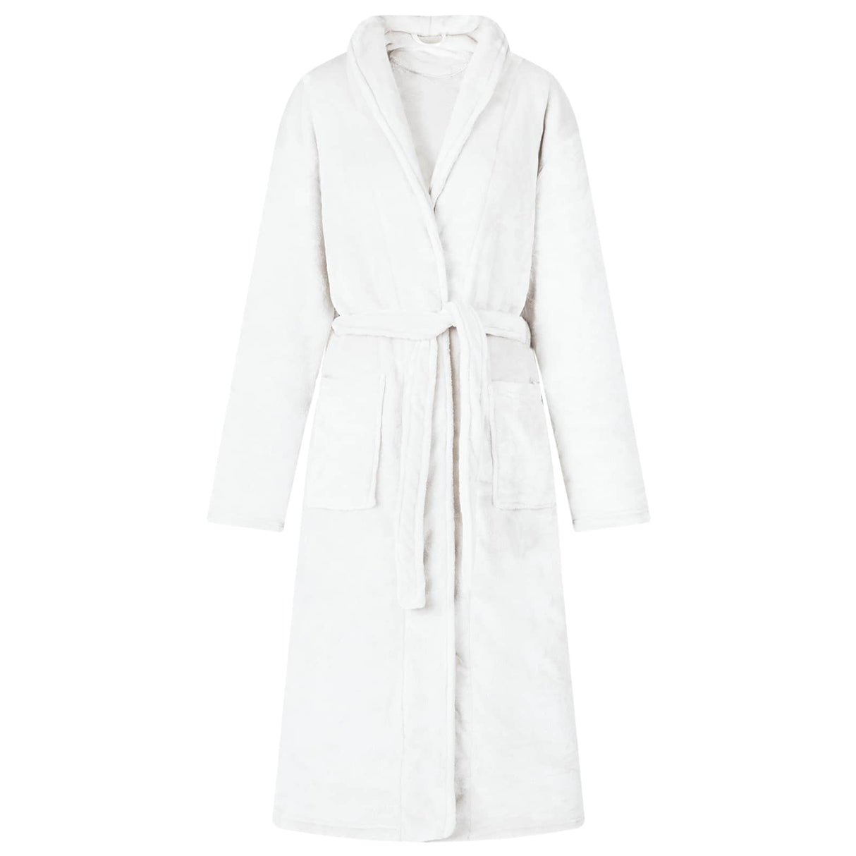 Vidaxl badjas zonder kap wit xl flanel