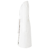 Vidaxl badjas zonder kap wit xl flanel