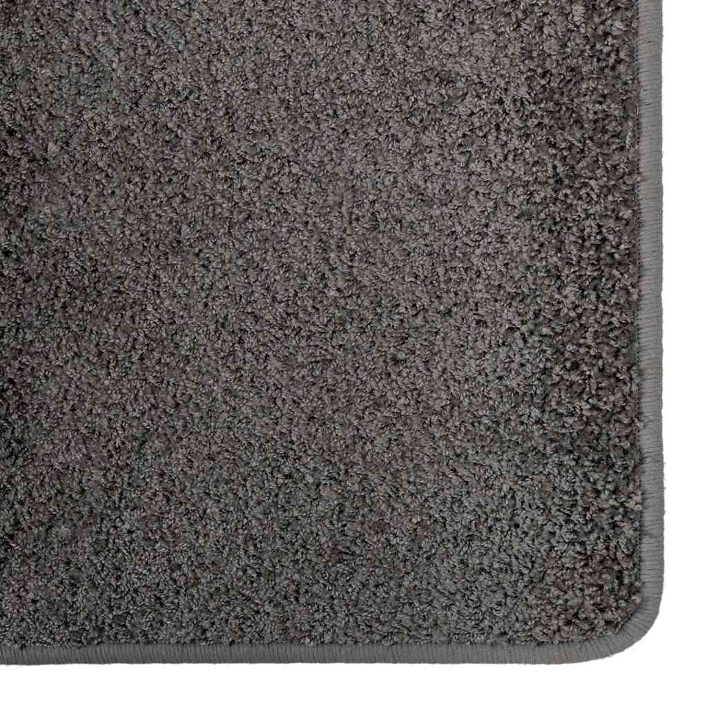 Vidaxl tapijt loper grijs 50 x 200 cm 100% polypropylene tuft