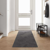 Vidaxl tapijt loper grijs 80 x 400 cm 100% polypropylene tuft
