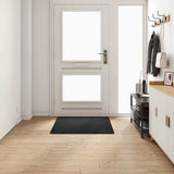 Vidaxl tapijt loper zwart 100 x 100 cm 100% polypropylene tuft