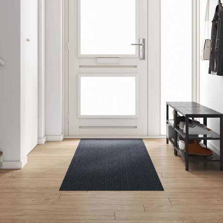 Vidaxl tapijt loper antraciet 80 x 300 cm stof