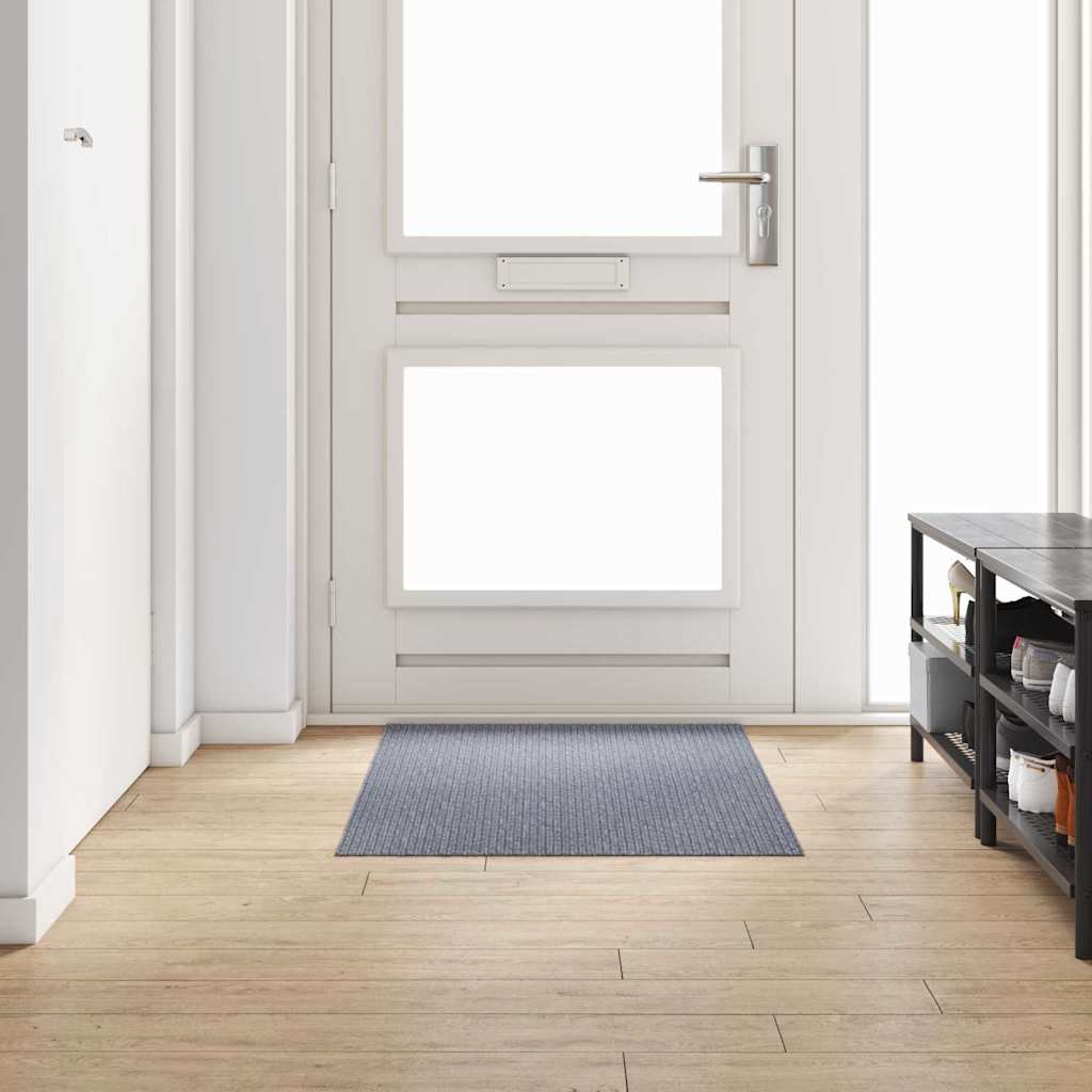 Vidaxl tapijt loper lichtgrijs 80 x 150 cm stof