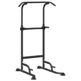 Vidaxl kracht toren dip station zwart 102 x 95 x 210 cm