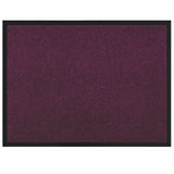 Vidaxl deurmat bordeauxrood 60 x 40 x 1.2 cm teddy stof