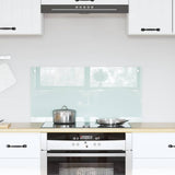 Vidaxl keuken achterwand wit 80 x 40 cm gehard glas