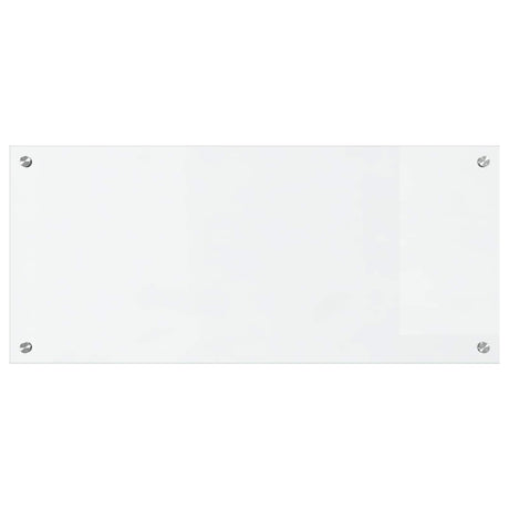 Vidaxl keuken achterwand doorzichtig 90 x 40 cm gehard glas