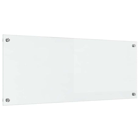 Vidaxl keuken achterwand doorzichtig 100 x 40 cm gehard glas