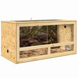 Vidaxl terrarium bruin 100 x 50 x 50 cm osb