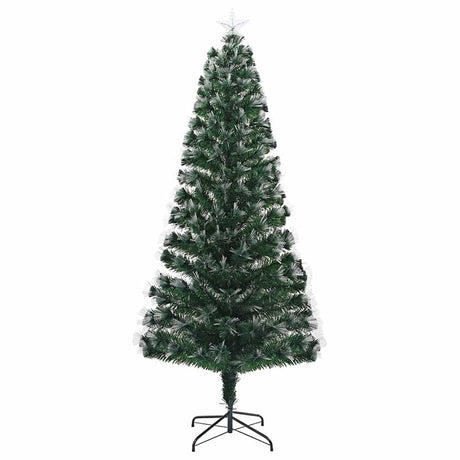 Vidaxl kunstkerstboom met 250 led met standaard groen 210 cm pvc