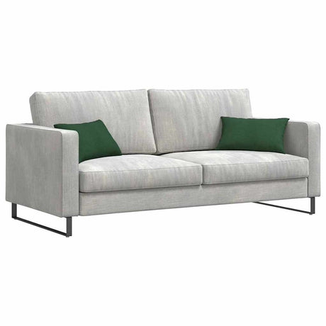 Vidaxl sofa kussens 2 stuks donkergroen 50 x 30 cm cordstof
