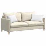 Vidaxl sofa kussens 2 pcs wit 60 x 40 cm stof