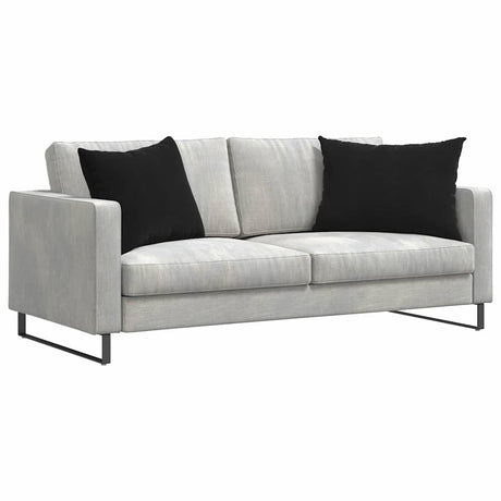 Vidaxl sofa kussens 2 stuks zwart 70 x 50 cm cordstof
