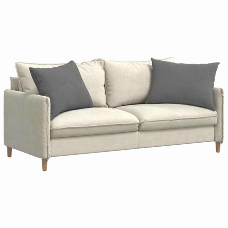 Vidaxl sofa kussens 2 stuks donkergrijs 70 x 50 cm stof