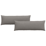 Vidaxl sofa kussens 2 pcs taupe 120 x 40 cm stof