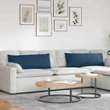 Vidaxl sofa kussens 2 pcs blauw 120 x 40 cm stof