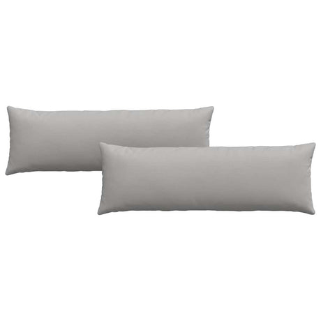 Vidaxl sofa kussens 2 pcs wolkengrijs 120 x 40 cm stof
