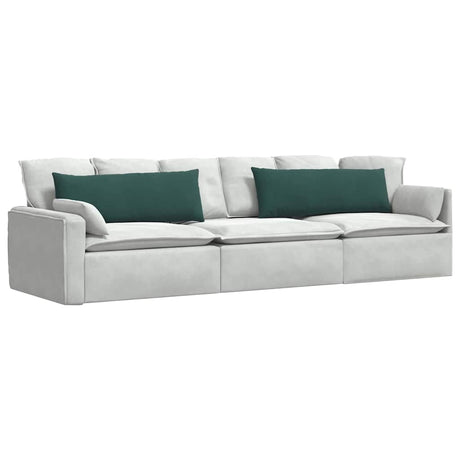 Vidaxl sofa kussens 2 stuks donkergroen 120 x 40 cm cordstof