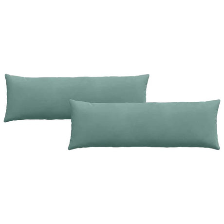 Vidaxl sofa kussens 2 stuks zeegroen 120 x 40 cm cordstof