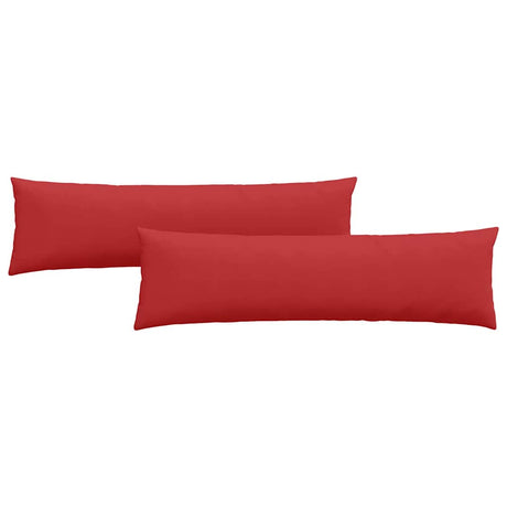 Vidaxl sofa kussens 2 pcs rood 145 x 40 cm stof