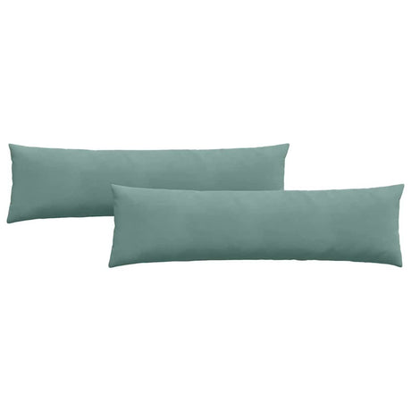Vidaxl sofa kussens 2 stuks zeegroen 145 x 40 cm cordstof