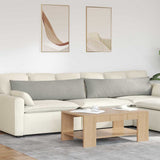 Vidaxl sofa kussens 2 stuks lichtgrijs 145 x 40 cm stof