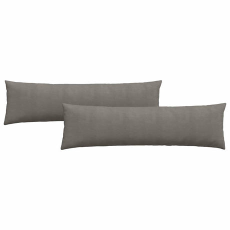 Vidaxl sofa kussens 2 stuks lichtgrijs 145 x 40 cm cordstof
