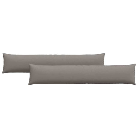 Vidaxl sofa kussens 2 pcs taupe 200 x 40 cm stof