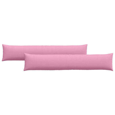 Vidaxl sofa kussens 2 pcs roze 200 x 40 cm stof