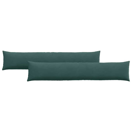 Vidaxl sofa kussens 2 stuks donkergroen 200 x 40 cm cordstof