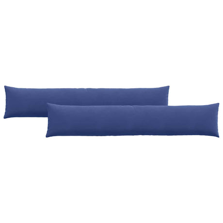 Vidaxl sofa kussens 2 stuks politieblauw 200 x 40 cm cordstof