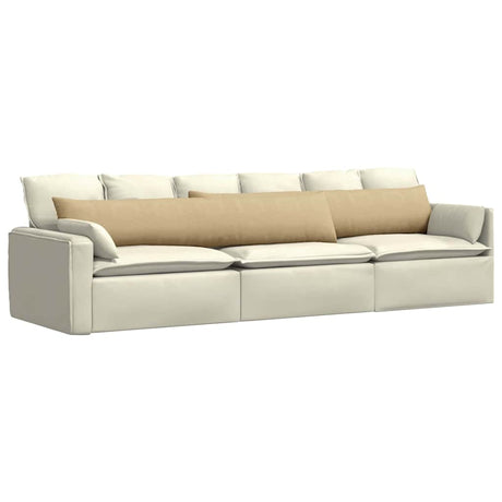 Vidaxl sofa kussens 2 stuks grijs groen 200 x 40 cm cordstof