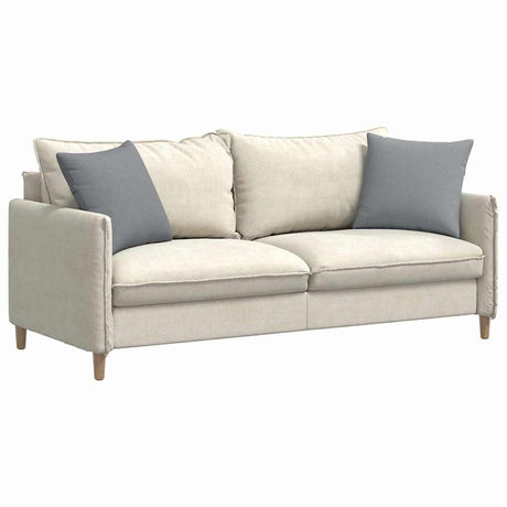 Vidaxl sofa kussens 2 pcs lichtgrijs 45 x 45 cm stof