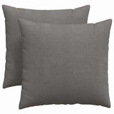 Vidaxl sofa kussens 2 stuks lichtgrijs 45 x 45 cm cordstof