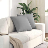 Vidaxl sofa kussens 2 pcs wolkengrijs 50 x 50 cm stof
