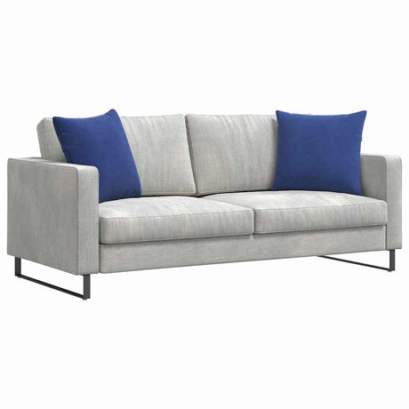 Vidaxl sofa kussens 2 stuks politieblauw 50 x 50 cm cordstof